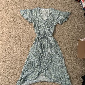 Daisy print sun dress